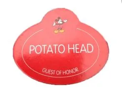 Disney Mr Potato Head Parts - Mickey Potato Head Name Badge