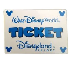 Disney Mr Potato Head Parts - Walt Disney World Admission Ticket