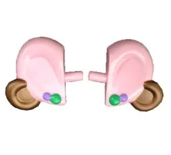 Disney Mr Potato Head Parts - Pirate Pink Ears - Set Of 2