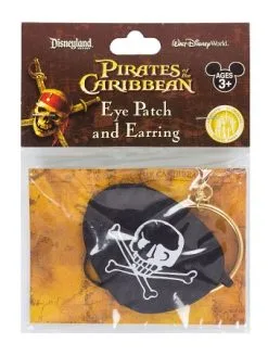 Disney Pretend Play - Pirate Eye Patch With Earring