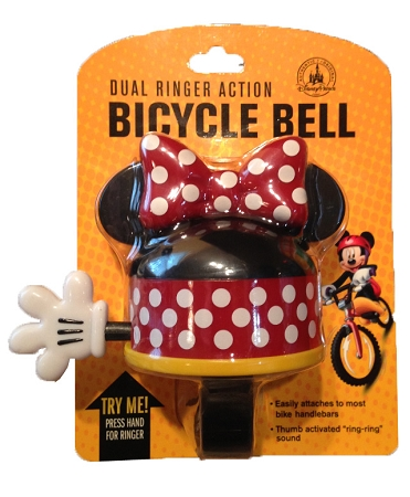 Disney Bicycle Bell - Minnie Mouse - Dual Ringer 3 Disney Bicycle Bell - Minnie Mouse - Dual Ringer