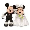 Disney Plush Set - Wedding - Minnie And Mickey Mouse Plush Toys -Pretend Play Sales Store 400122382761