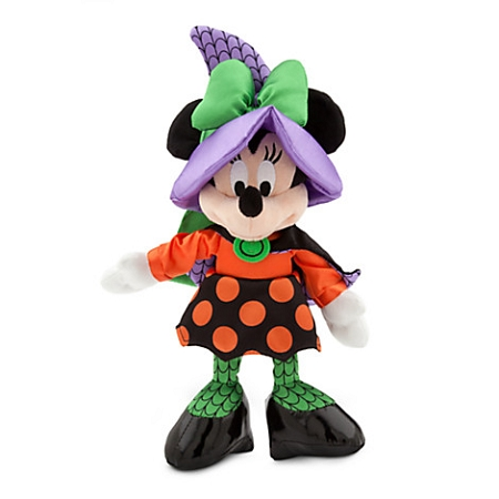 Disney Plush - Halloween Minnie Mouse Witch - 9" 3 Disney Plush - Halloween Minnie Mouse Witch - 9"