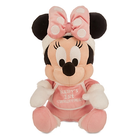Disney Plush - Santa Minnie Mouse - Baby's 1st Christmas 3 Disney Plush - Santa Minnie Mouse - Baby's 1st Christmas