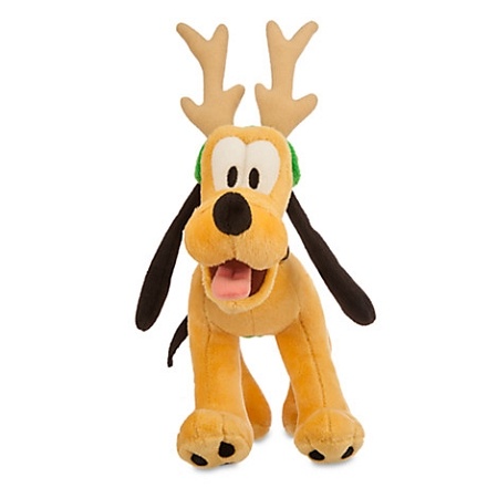 Disney Plush - Pluto Holiday Plush - 7'' 3 Disney Plush - Pluto Holiday Plush - 7''