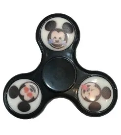 Disney Fidget Spinner - Mickey Mouse - Light Up - Black