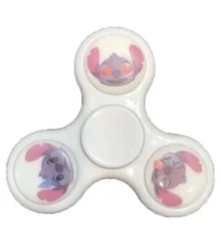 Disney Fidget Spinner - Stitch - Light Up - White
