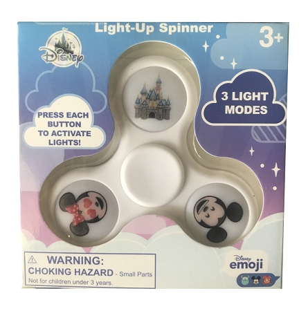 Disney Fidget Spinner - Mickey, Minnie, And Castle - White 3 Disney Fidget Spinner - Mickey, Minnie, And Castle - White