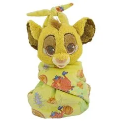 Disney Blanket Pouch Plush - Baby Simba - 10"