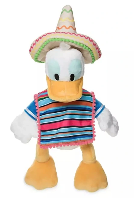 Disney World Showcase Plush - Caballero Donald Duck - Mexico 3 Disney World Showcase Plush - Caballero Donald Duck - Mexico