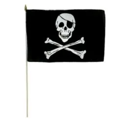 Disney Flag - Pirates Of The Caribbean - Skull With Crossbones