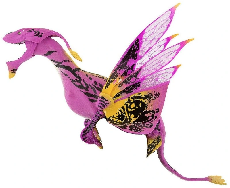 Disney Interactive Banshee Toy - Pandora - Purple Yellow Variant 3 Disney Interactive Banshee Toy - Pandora - Purple Yellow Variant