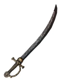 Disney Plastic Sword - Pirates Of The Caribbean - Crossbones