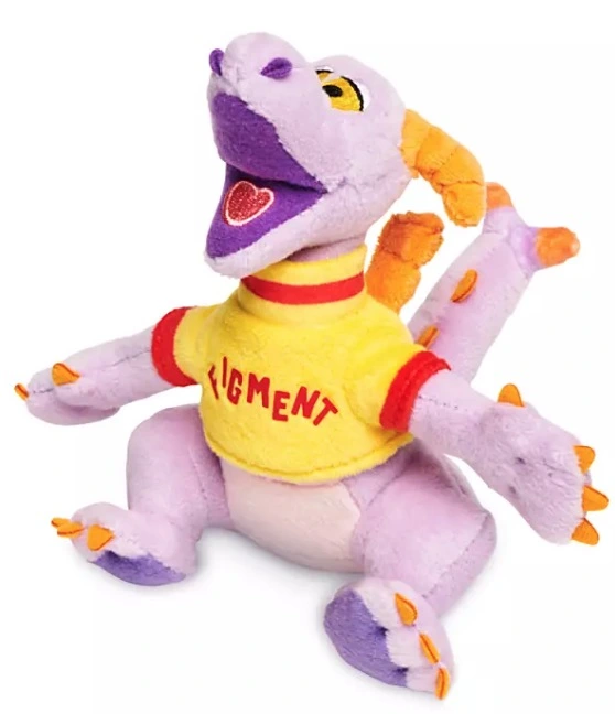 Disney Magnetic Shoulder Plush - Figment 3 Disney Magnetic Shoulder Plush - Figment