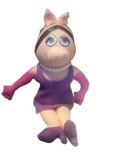 Disney Plush - Miss Piggy Bean Bag Plush - The Muppets - 9''